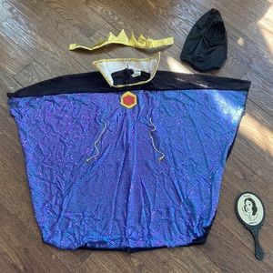 Vintage child size 4-6 Evil Queen costume